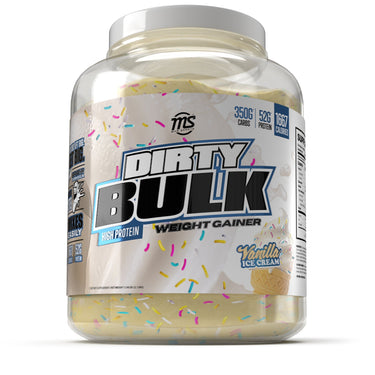 Dirty Bulk Gainer (Vanilla Ice Cream) - 6lbs